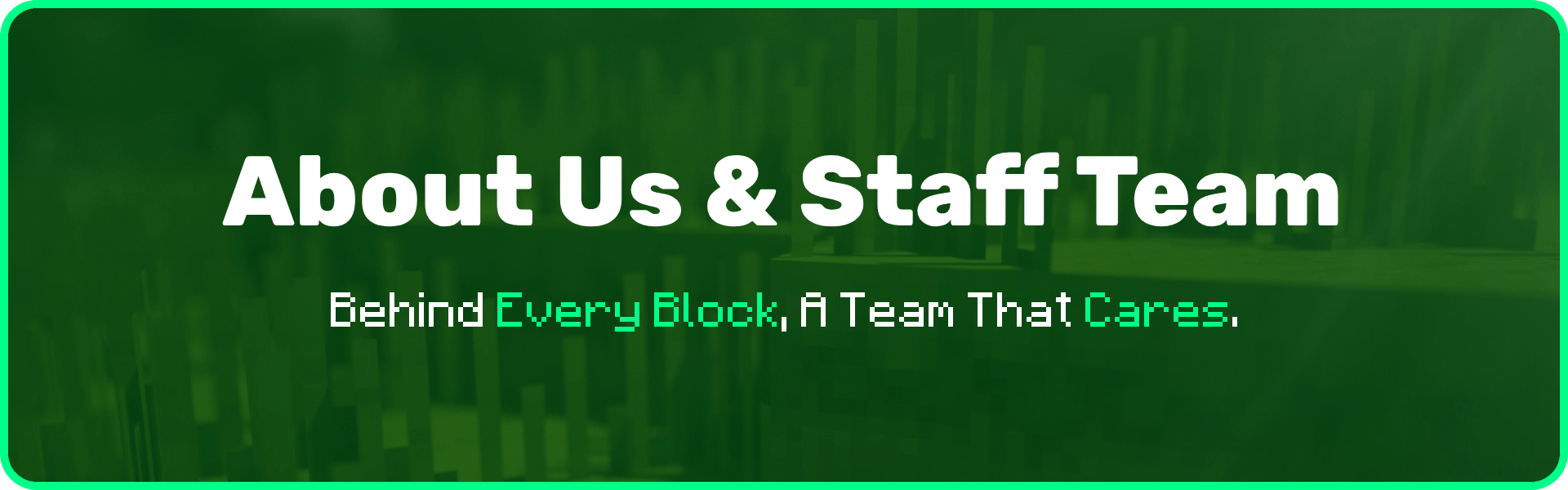 Rules Banner
